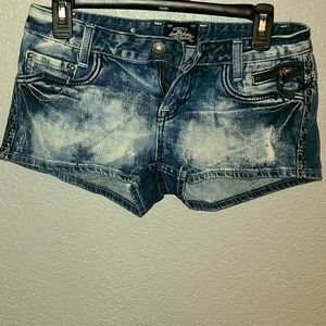 Express Rock Jean Shorts Never Worn